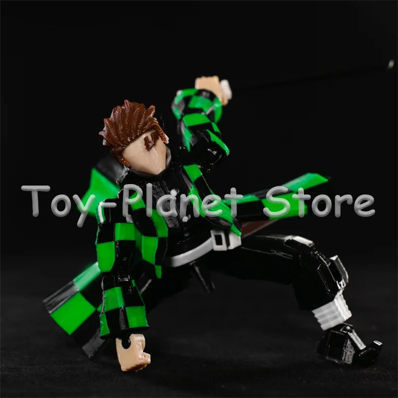 In Stock 3d Printed Demon Slayer Kamado Dummy 13 Tanjirou Multi-Jointed Shapeshift Action Figures Mannequin Custom Gifts Toys