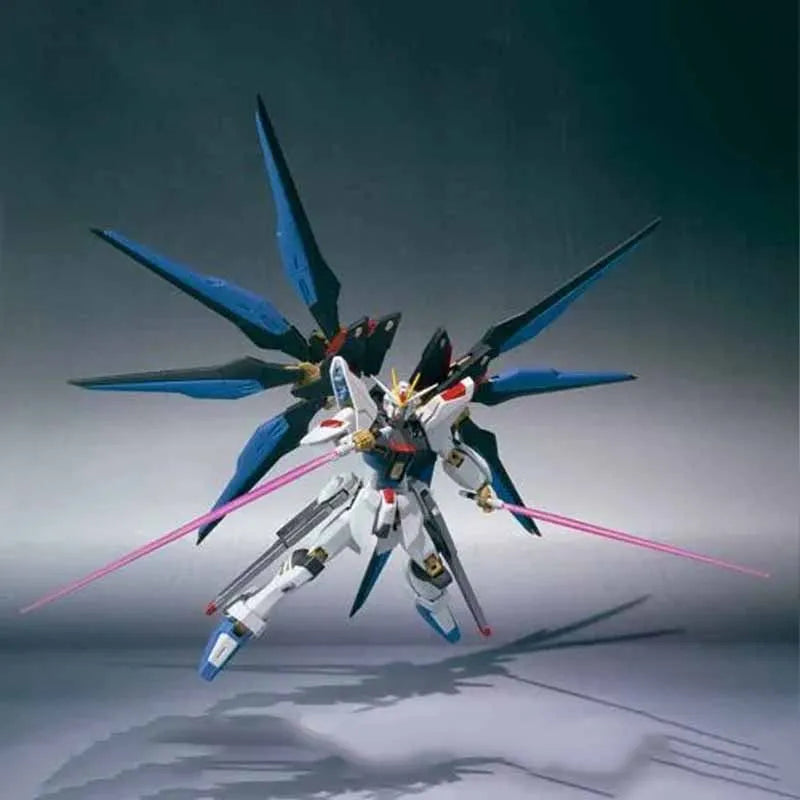 Bandai Original MODEL KIT ROBOT SPIRITS FREEDOM GUNDAM Action Figure Model Toys Gifts For boys Collectible Foam box sends