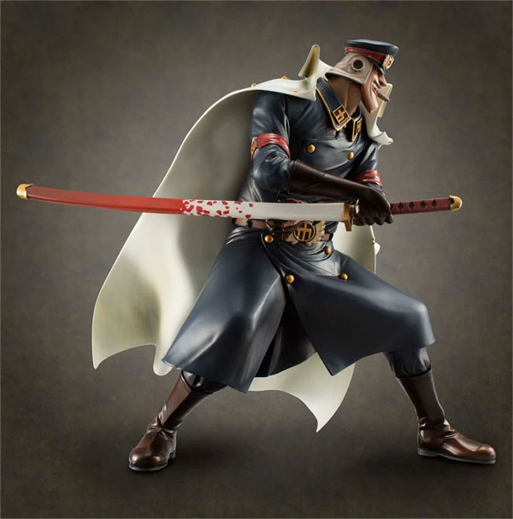 Anime Portrait.Of.Pirates ONE PIECE Blackbeard Pirates NEO-DX Shiliew of the Rain 1/8 PVC Action Figure Statue Model Toys Doll