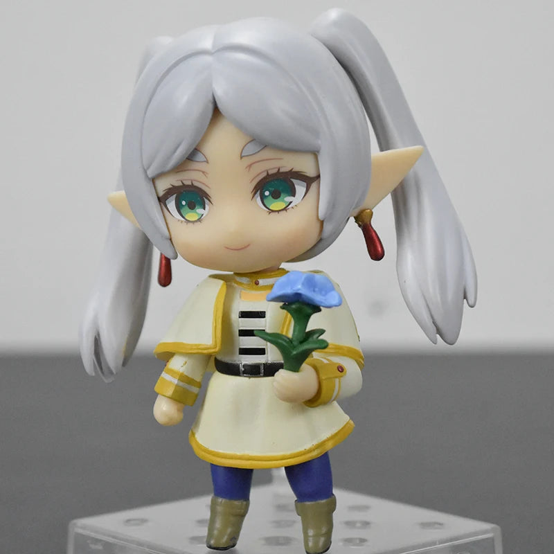 10cm Anime Frieren Mimic Action Figure GK Beyond Journey's End Frieren Figures Q Version PVC Collection Figurine Toys Gift
