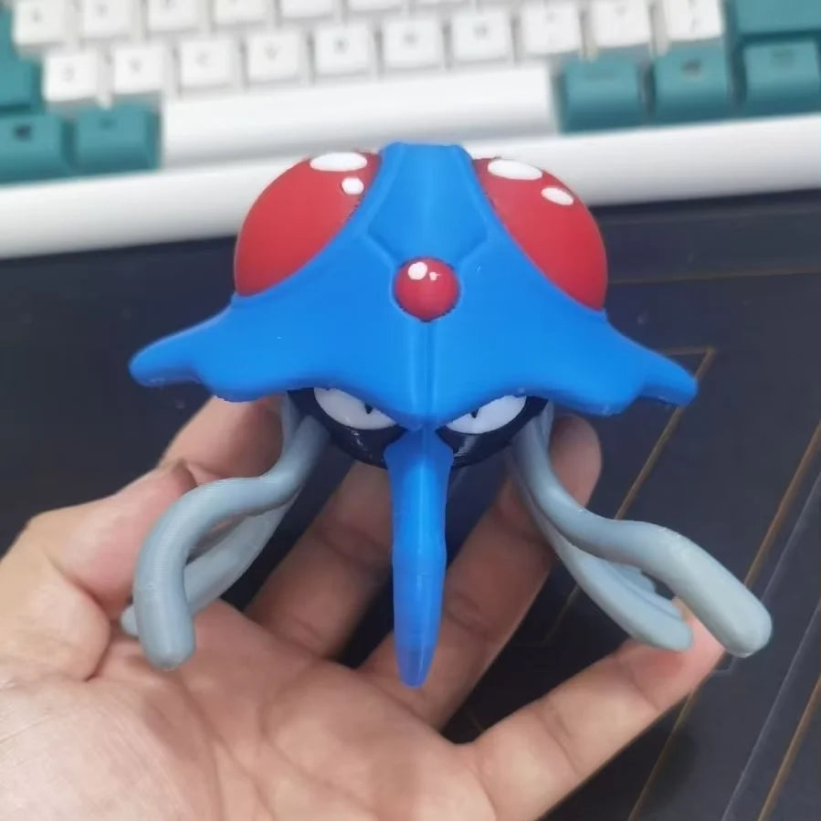 Pokemon Collect Multiple Figures Proportion World 1:20 Diy 3d Printing Kawaii Cartoon Character Model Kid Xmas Gifts Toy