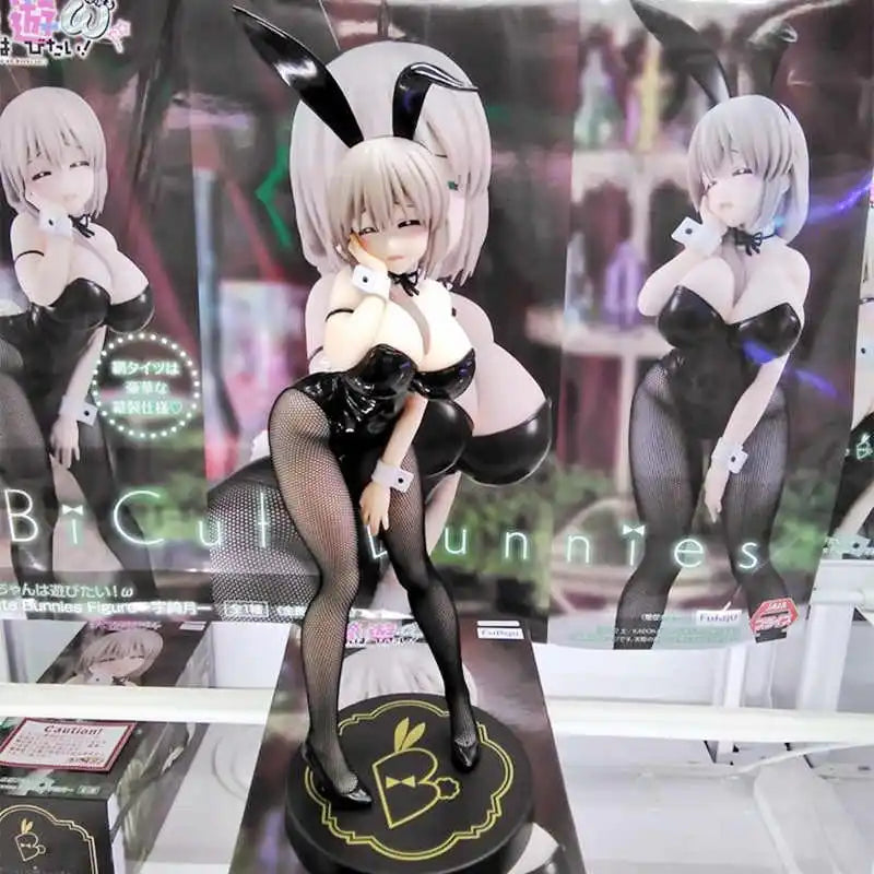 Original Genuine Uzaki-San Wants To Play 29cm Uzaki Tsuki Bunny Girl Anime Figure Toys Gifts Boy Chrismas Gifts Limited Stock