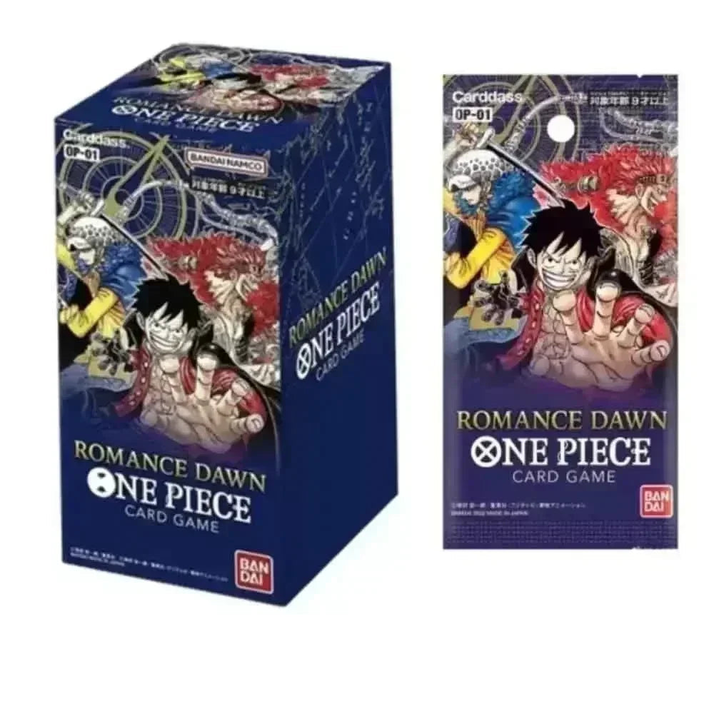 Newest Bandai Original Anime Booster Box One Piece OP09 OP10 OP11 EB02 Awakening of The New Era Tcg Collection Card Toy Gift