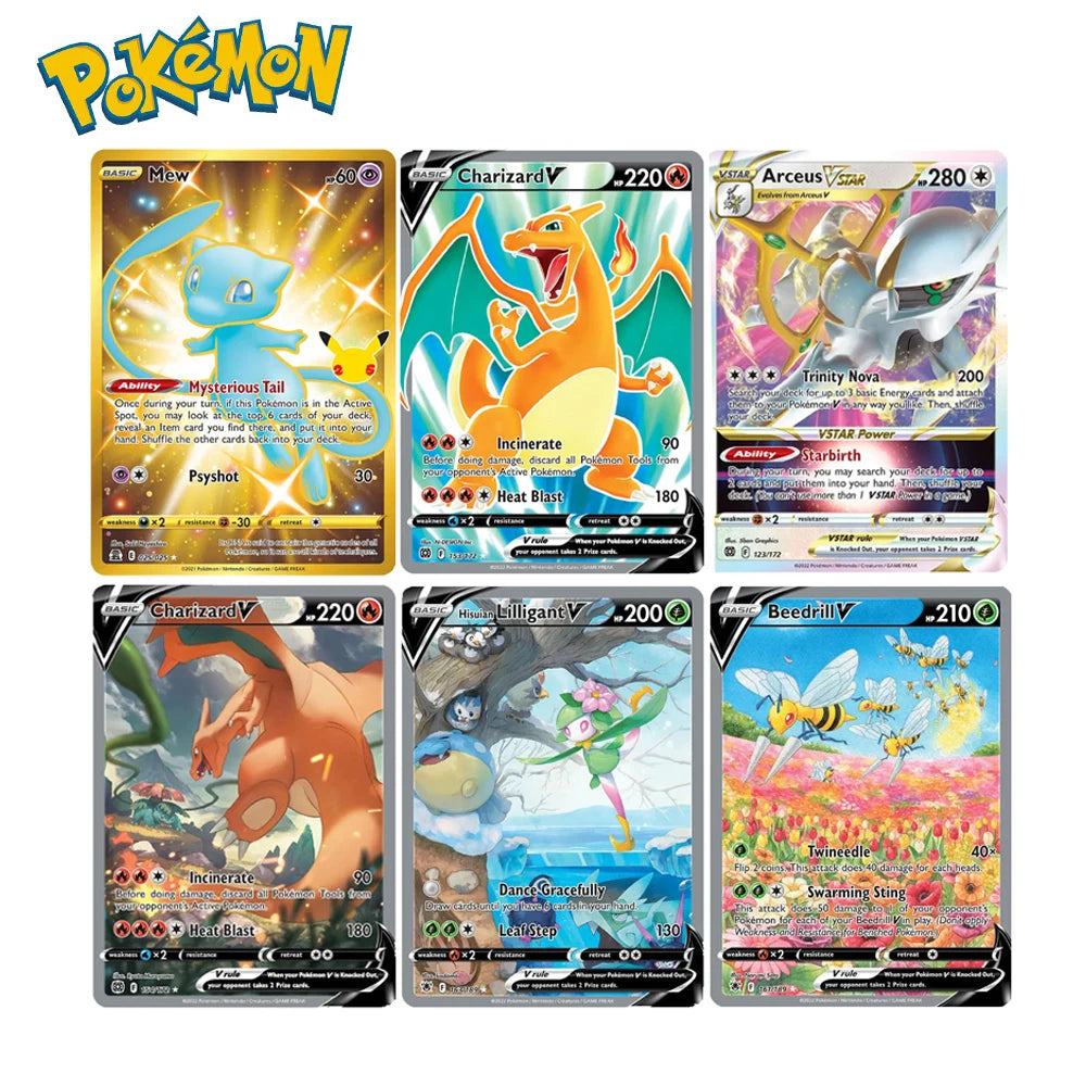 Pokémon Holographic Single Cards Lilligant Leafeon Dragonite Machamp Foil Game Collection Cards PTCG Proxy Cards Kids Toys