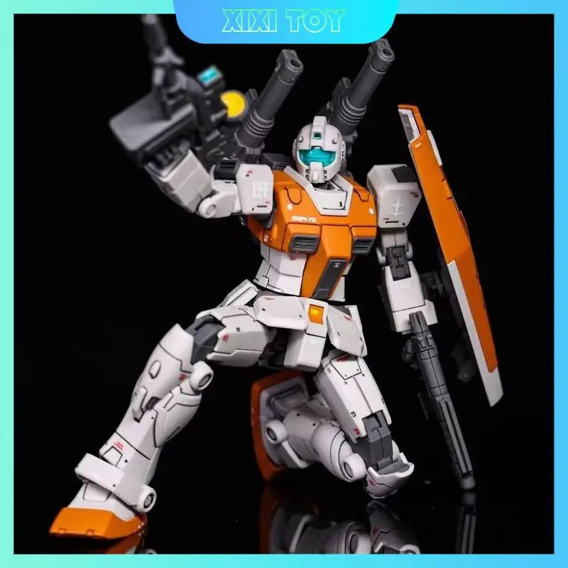 Gaoke GTO HG 1/144 RGM-79 GM Moroccan Assembly Model Kit Collection Figure Anime Robot Toy Ornament Desktop Decorations Gift