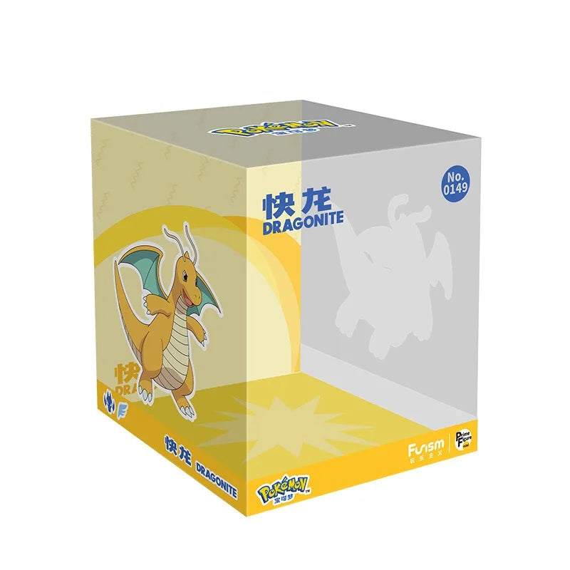 Pokemon Cute Dragonite Mew Dolls  Anime Action Figures Collect Model Ornaments Children's Toy Birthday Gifts