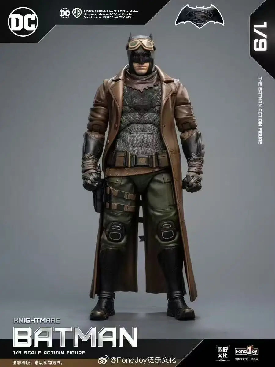 Original Fondjoy Bruce Wayne Batman Figure Batman Figures Detective Comics The Dark Knight 1/9 PVC Joint Movable Kid Toy Gift