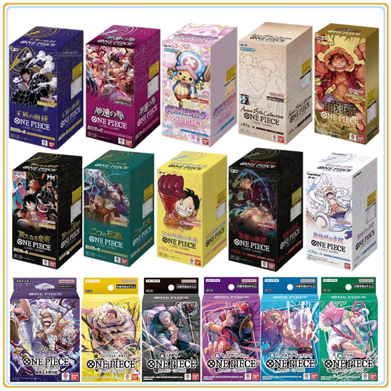 In Stock Bandai Original Anime Booster Box One Piece OP11 EB02 PRB01 Awakening of The New Era Tcg Collection Card Child Toy Gift