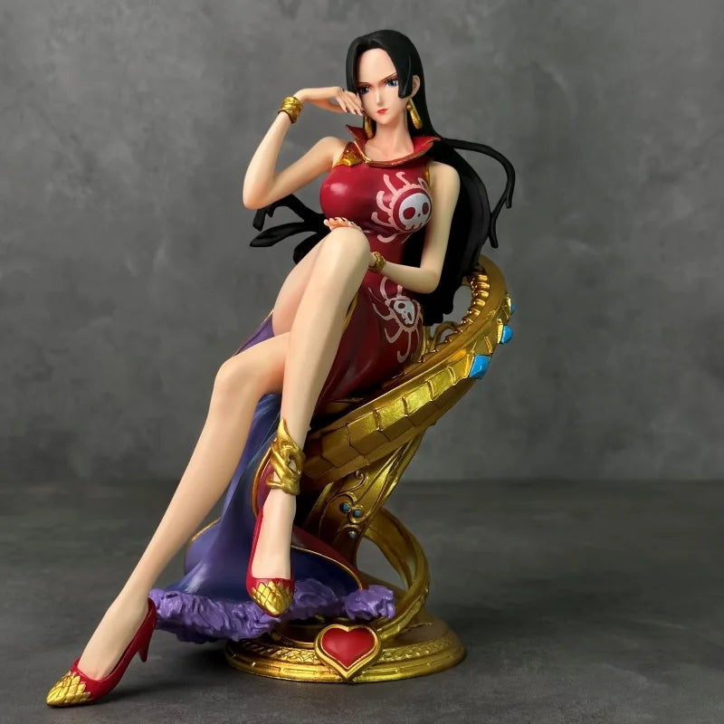 23cm Anime One Piece Figure Boa Hancock Action Figure Female Emperor Figurine  Decorat Children Gift Pvc Statue Collect Model To