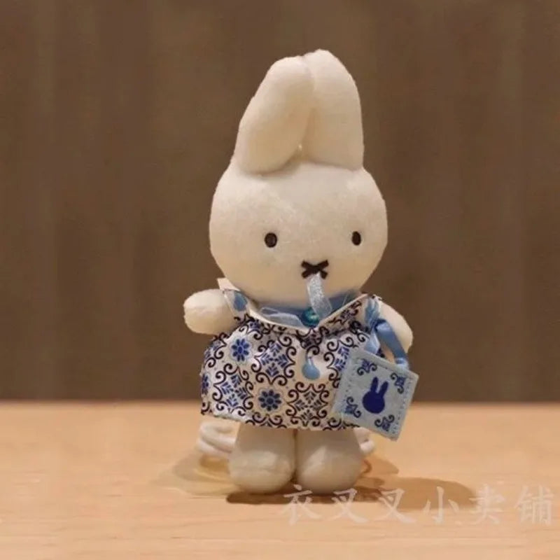 Miffy Plush Pendant Girl Bakery Kitchen Doll Baby Bag Kawaii Student Decorate Decorate Keychain Creative Rabbit Easter Gift