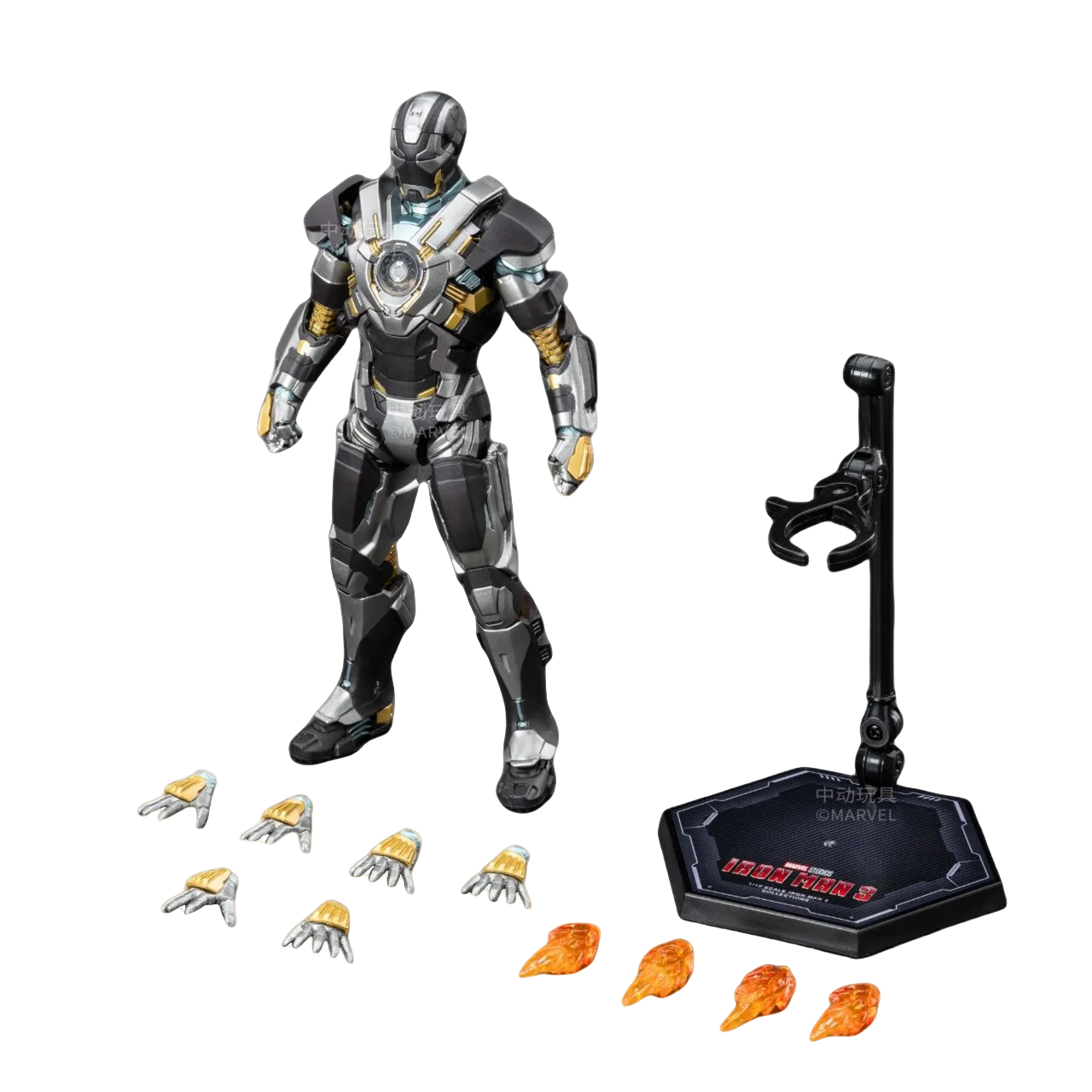 ZD Toys Iron Man Action Figure Iron Patriot MK1-7 MK17 MK33 MK85 MK30 War Machine Legends Avengers Tony Stark Collect Toy Gift