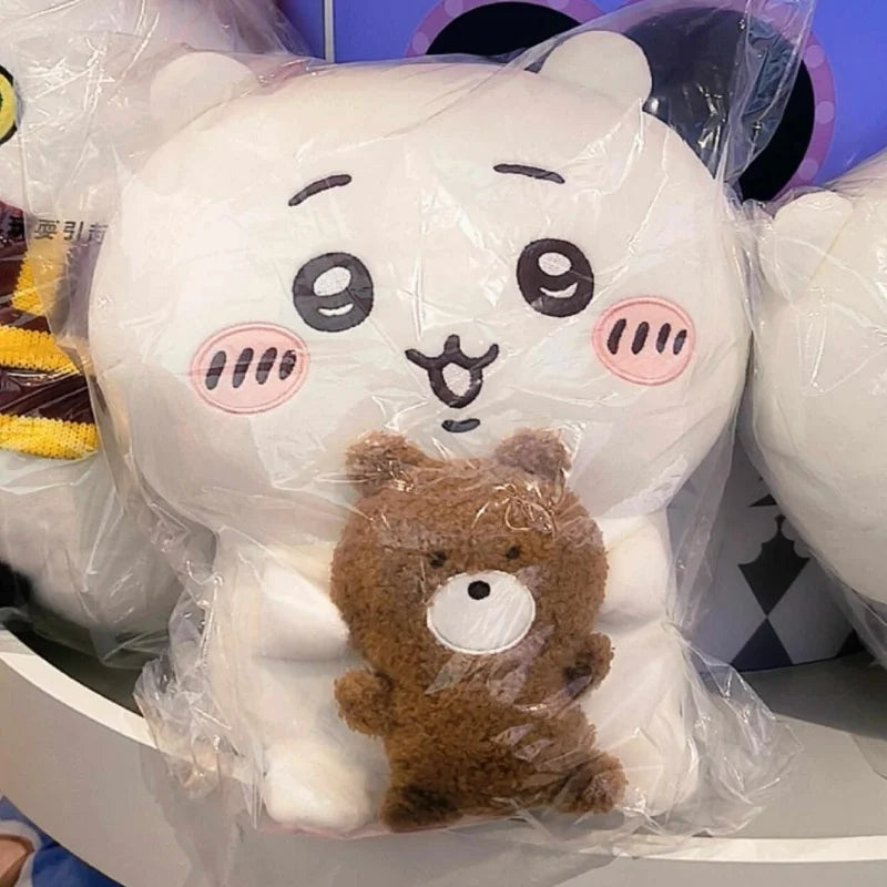 30cm Usagi Weeding Certificate Series Hachiware Camera Plush Toy Large Doll Bear Chiikawa Sofa Pillow Bedroom Ornament Gift New