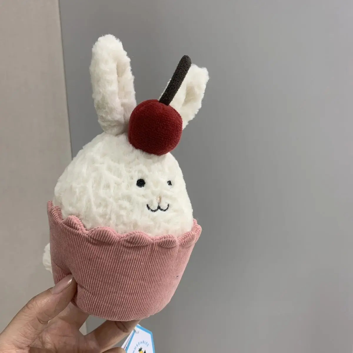 Jelly Cat 14cm Bunny Cupcakes Plush Doll Cakes Dessert Home Desktop Ornaments Cat And Dog Toys Pet Gifts