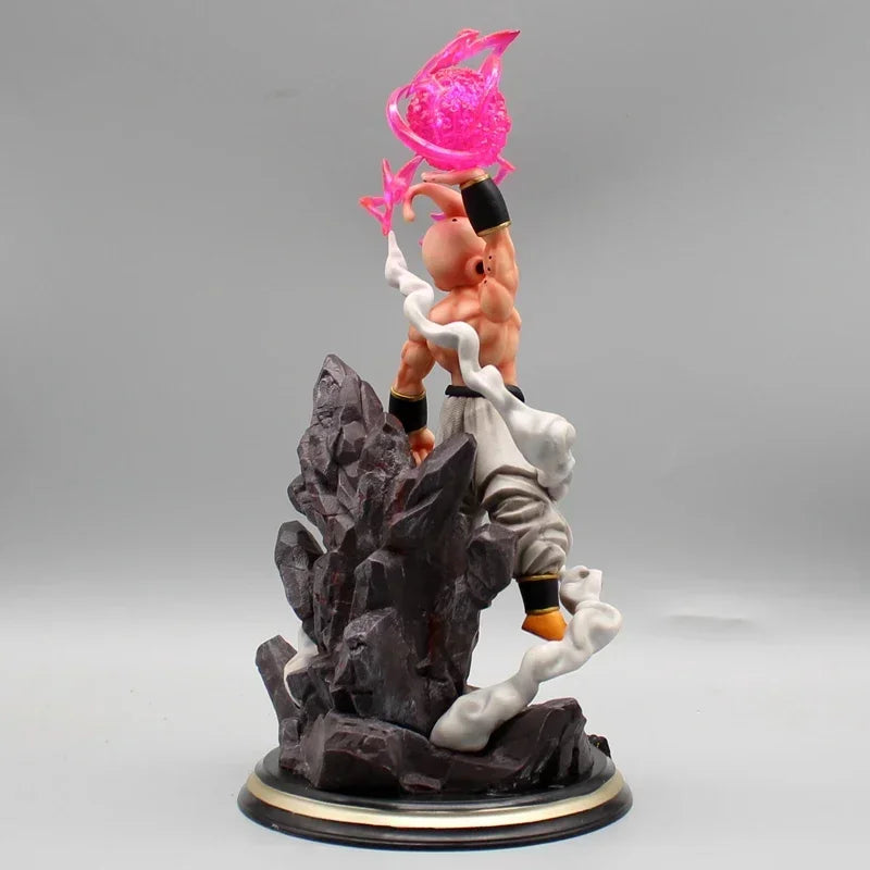 25cm Dragon Ball Z Majin Buu Junsui Anime Figures Gk Figurine Dbz Model Statue Pvc Toys Decoration Desktop Collectible Room Gift