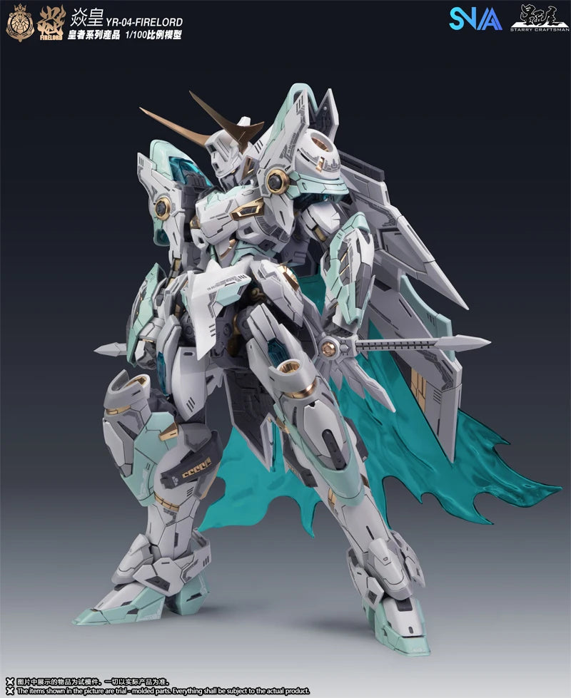 SNAA MG 1/100 Firelord YR-04 Particle Awakening Assembly Model Kit Action Figures Plastic Model Toy Customized