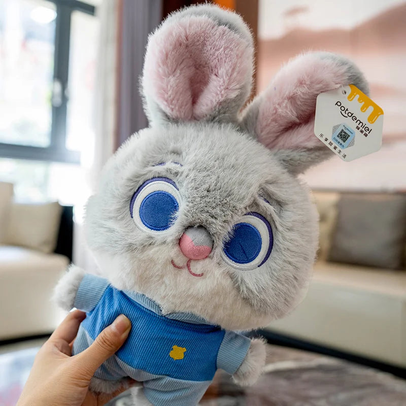 Genuine 25cm Disney Zootopia Soft Plush Bunny Judy Doll Fox Nick Doll Plush Toys Girls Gifts   Sloth Lightning Fox Nick Rabbit