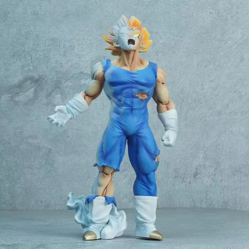 Anime Dragon Ball Z Figure GK Self-Destruct Vegeta Battle Damage Form Action Figures PVC Statue Collection Model Toy Gift