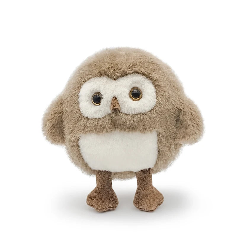 Anime Jellycat Owl Plush Toys Tyto Alba Kawaii Stuffed Doll Soft Bird Room Decor Owl Plushies Ideal Birthday Gift for Kids