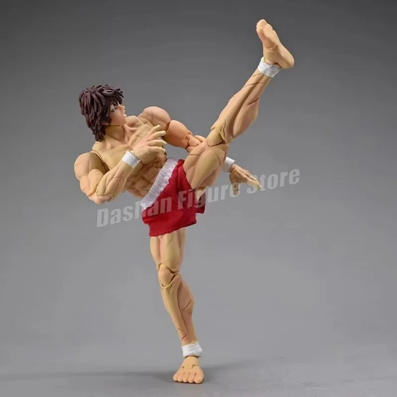 17cm Ko St Storm Toys Baki Hanma Action Figure Fighting Anime BAKl Kibk Son Of Ogre Figurine Collectible Model Dolls Toy Gifts
