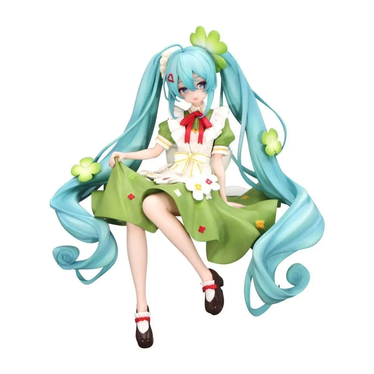 Judai  Furyu Noodle Stopper VOCALOID Hatsune Miku Flower Fairy Clover PVC Action Figure Model Doll Toys
