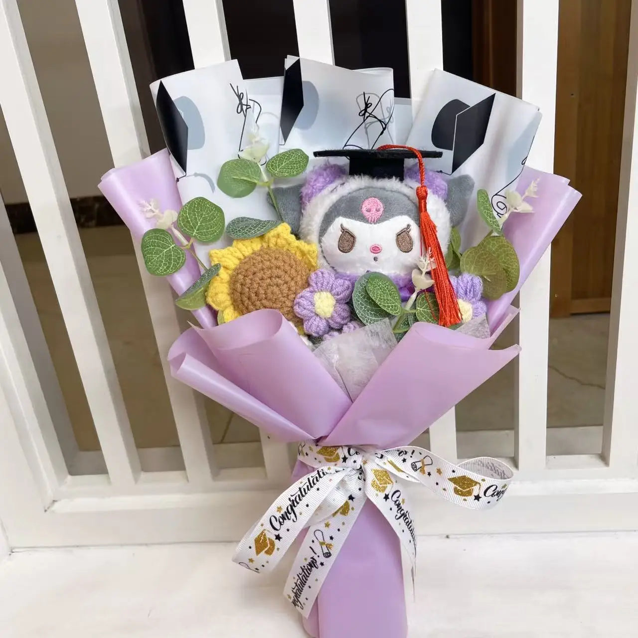 Cartoon Anime Series Plush Kids Toys Graduation Bouquet Children's Day Valentine's Day  Birthday Christmas Graduation Gifts