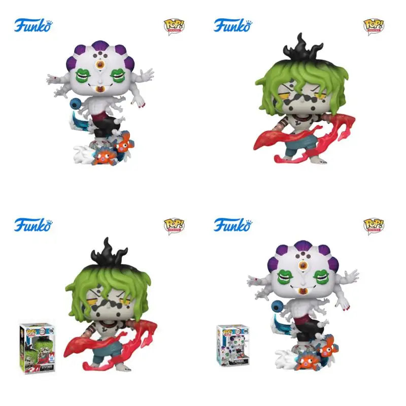 HOT FUNKO POP Original Anime Cartoon Demon Slayer Blade courtesan Taro Jade Pot Toys Figures Collection Model Toy birthday Gifts