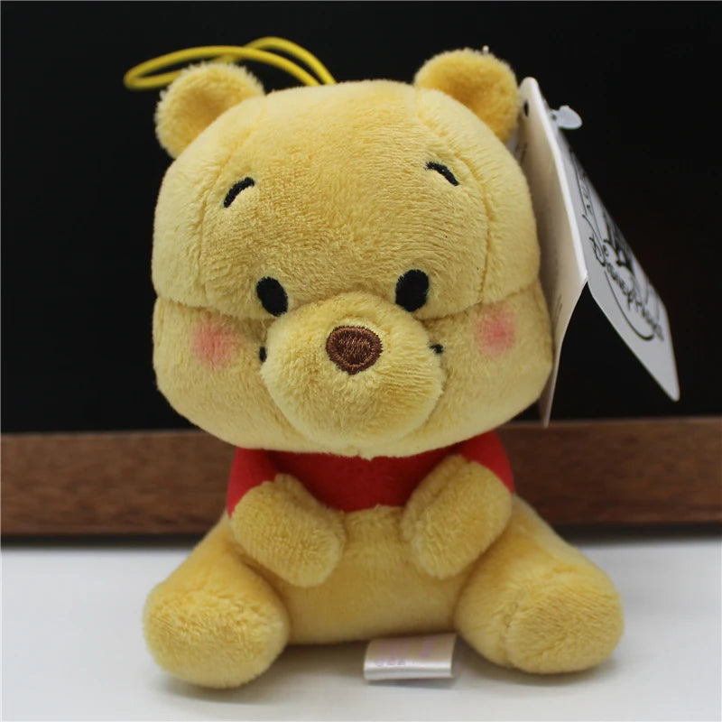 Disney 10cm winnie the pooh Vintage Disney Winnie the Pooh Plush Charm Pendant toys