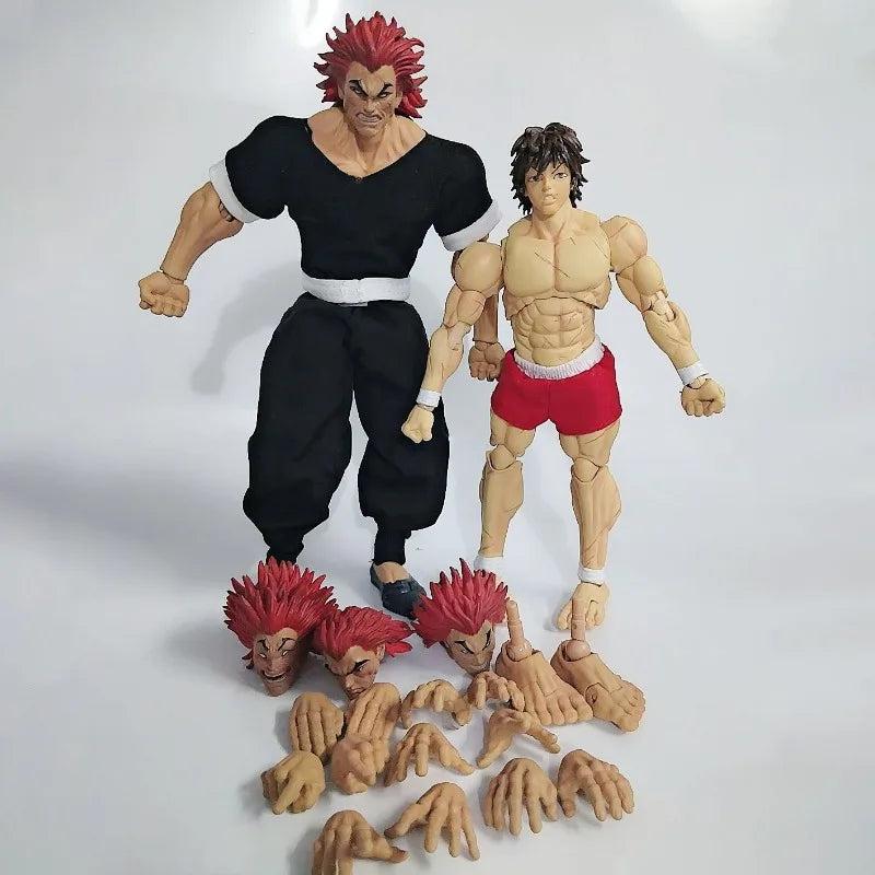 17cm Ko St Storm Toys Baki Hanma Action Figure Fighting Anime BAKl Kibk Son Of Ogre Figurine Collectible Model Dolls Toy Gifts