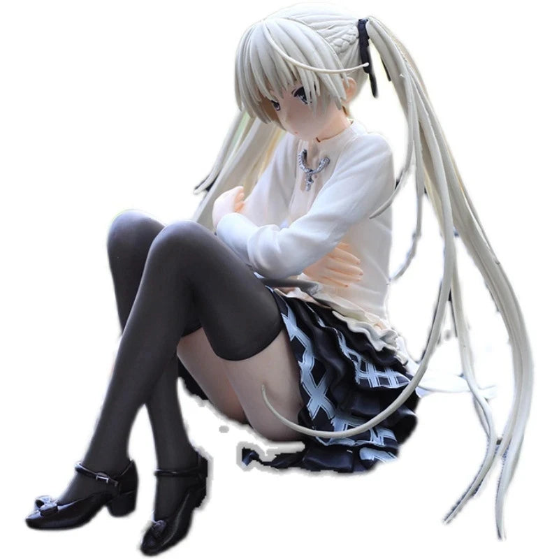 Kasugano Sora Car Ornaments Yosuga No Sora Kasugano Sora Action Figure Anime Host Computer Chassis Decor  Toys Car Ornaments