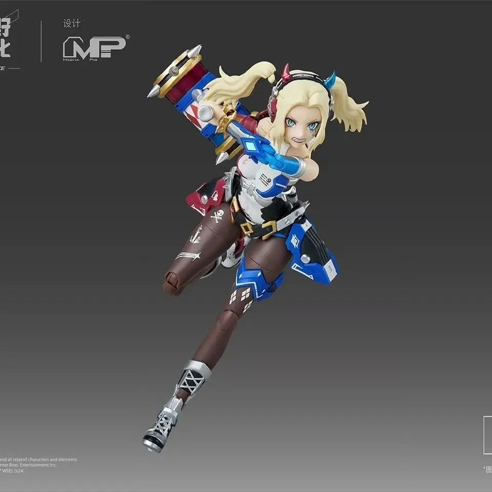 in stock of Soul Lady Little Ugly Girl Harley Quinn DC Little Ugly Girl 1/10 assembled movable model with dual element body