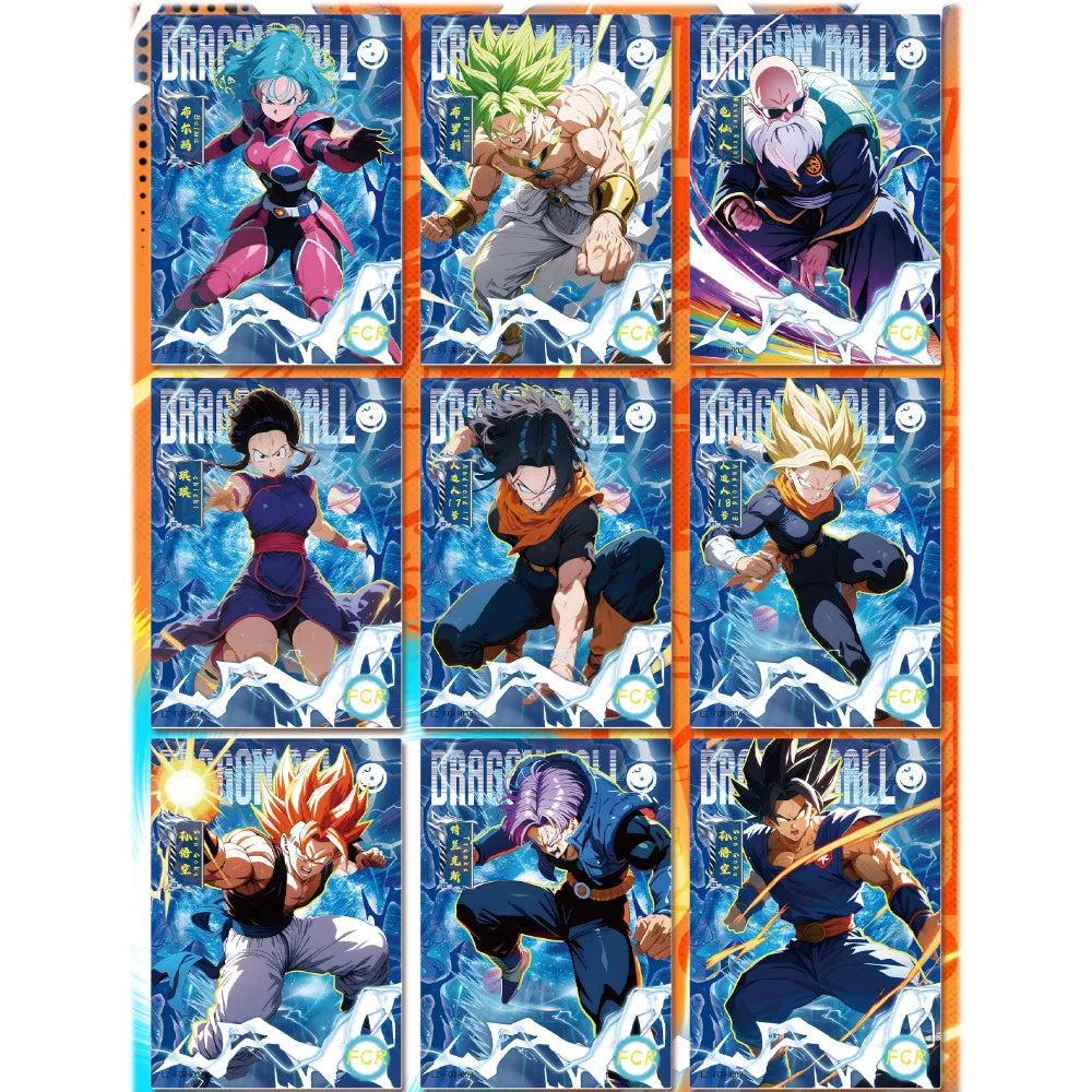LuoKa Dragon Ball Card Fighting Rare Limited Edition Anime Slab Cards Dragon Ball Exchange Card Collection Toys Booster Box