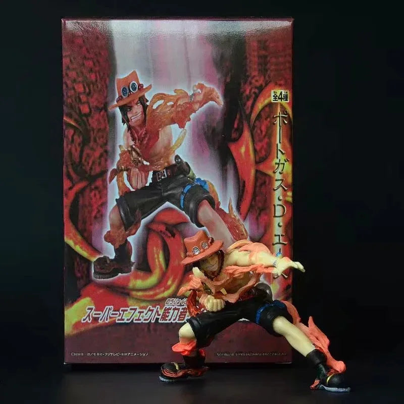 Anime One Piece Portgas D Ace Edward Newgate Sakazuki Borsalino Battle Ver. PVC Action Figure Statue Collectible Model Toys Doll
