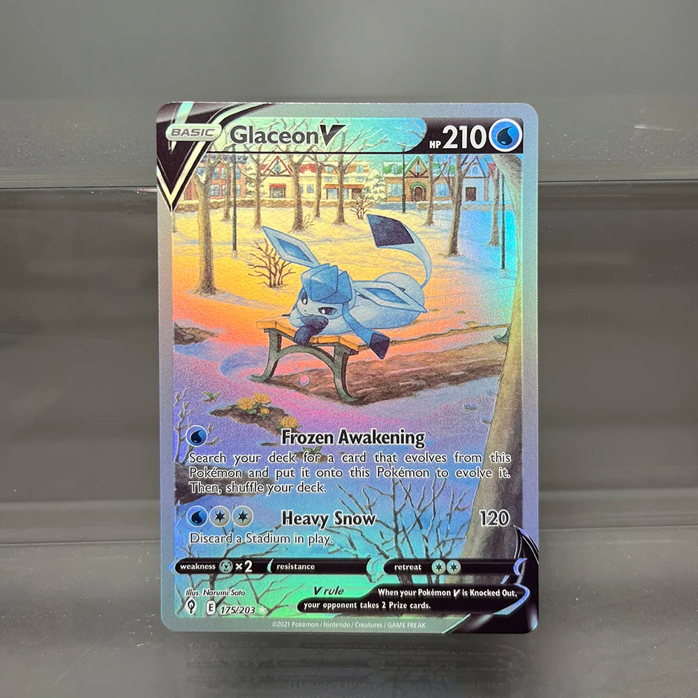 Pokémon Holographic Single Cards Lilligant Leafeon Dragonite Machamp Foil Game Collection Cards PTCG Proxy Cards Kids Toys