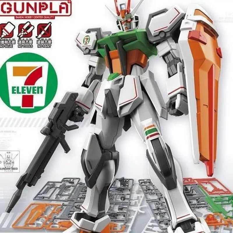 EG Strike GAT-X105 HG 1/144 Assemble The Model Action Figures 711 Color Scheme Decorative Children'S Toys Gift Collectible