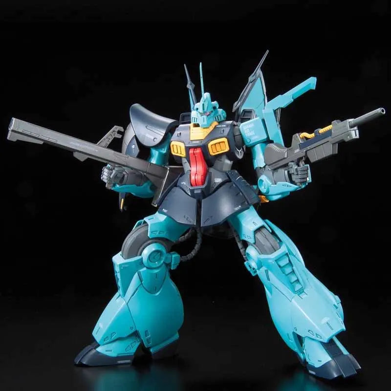 Bandai Original MODEL KIT GUNDAM RE 1/100 ALL  JAGD DOGA  ZAKU Anime Action Figure Assembly Model Toys  Model Gifts for Boys