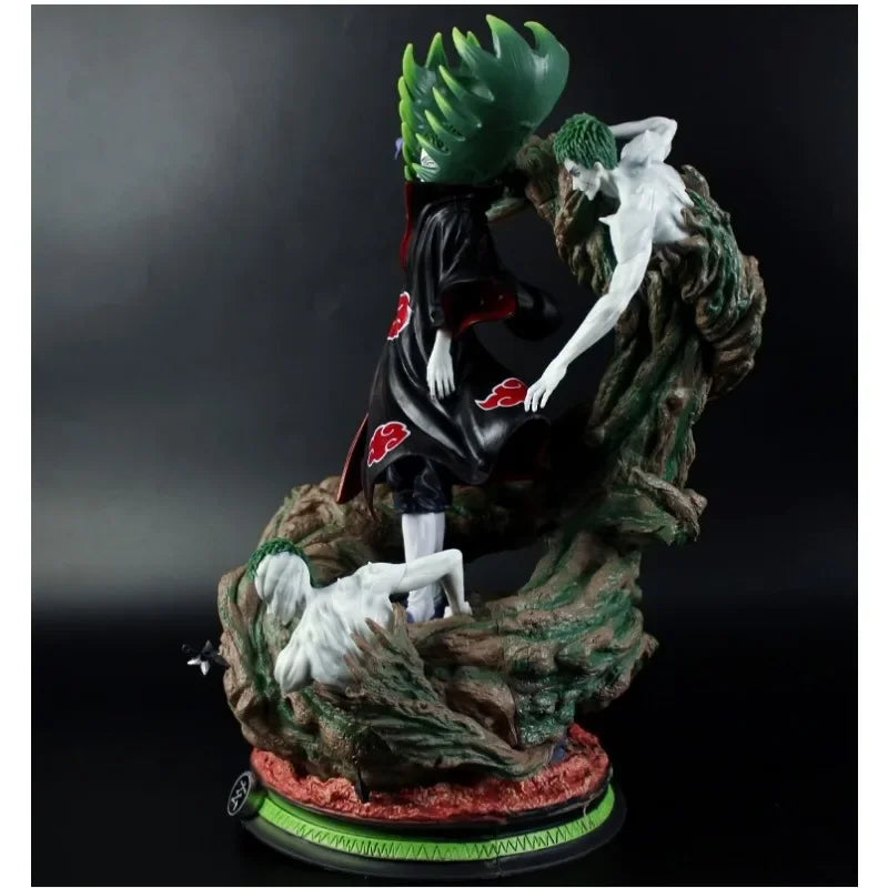 38cm NARUTO Animation Peripherals Akatsuki Zetsu Yamato Black Zetsu White Zetsu Large Pvc Statue Ornaments Collections Model Toy