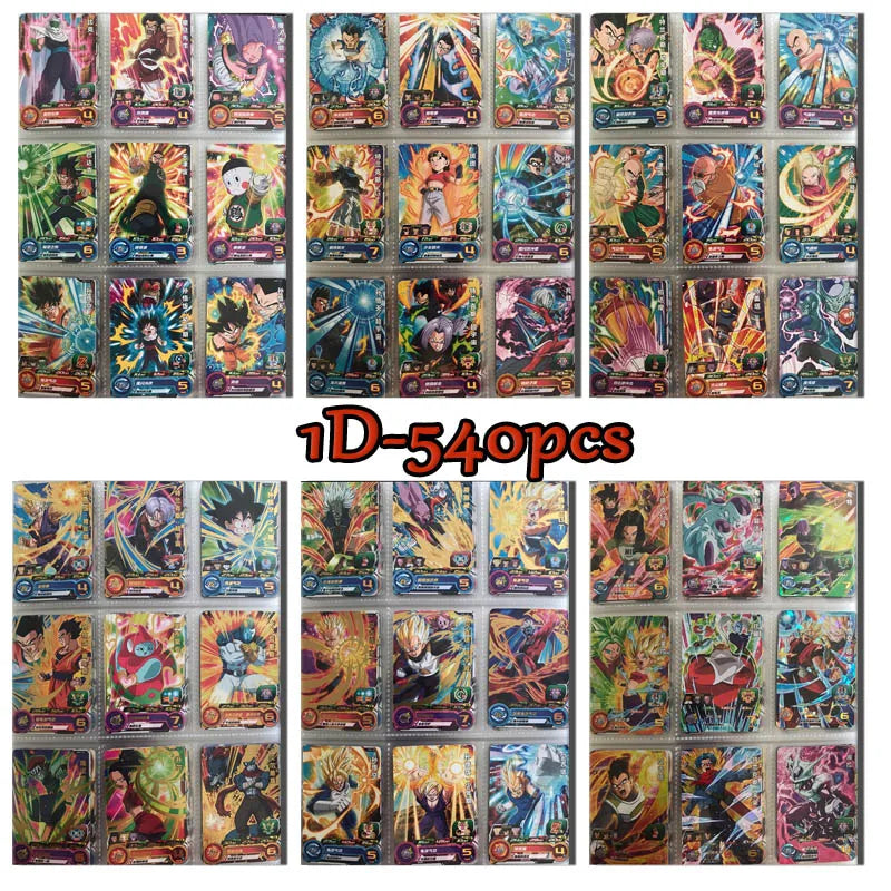 Bandai Dragon Ball UMC BT series set of cards Son Goku Vegeta IV Android 18 Majin Buu Trunks Frieza boy collection Birthday gift