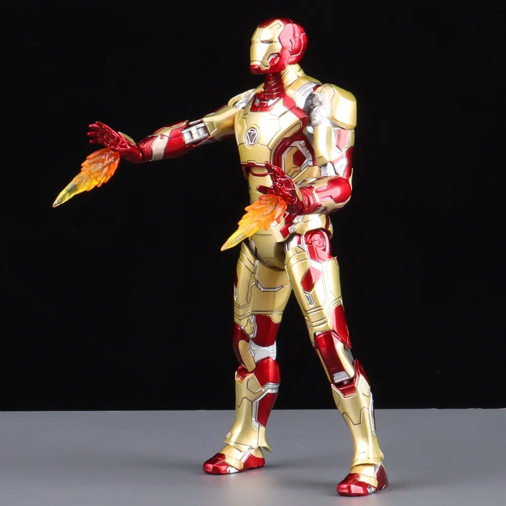 ZD Toys Iron Man Action Figure Iron Patriot MK1-7 MK17 MK33 MK85 MK30 War Machine Legends Avengers Tony Stark Collect Toy Gift