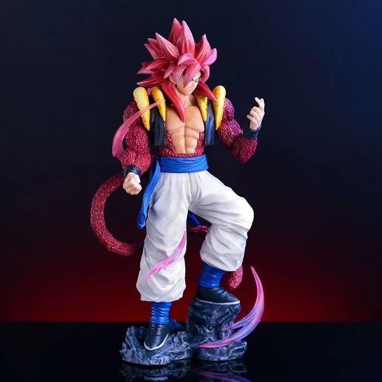 30cm/11.8in Anime Dragon Ball Z  Action Super Saiyan 4 Gogeta PVC Action Figures Collection Model Toys Gifts