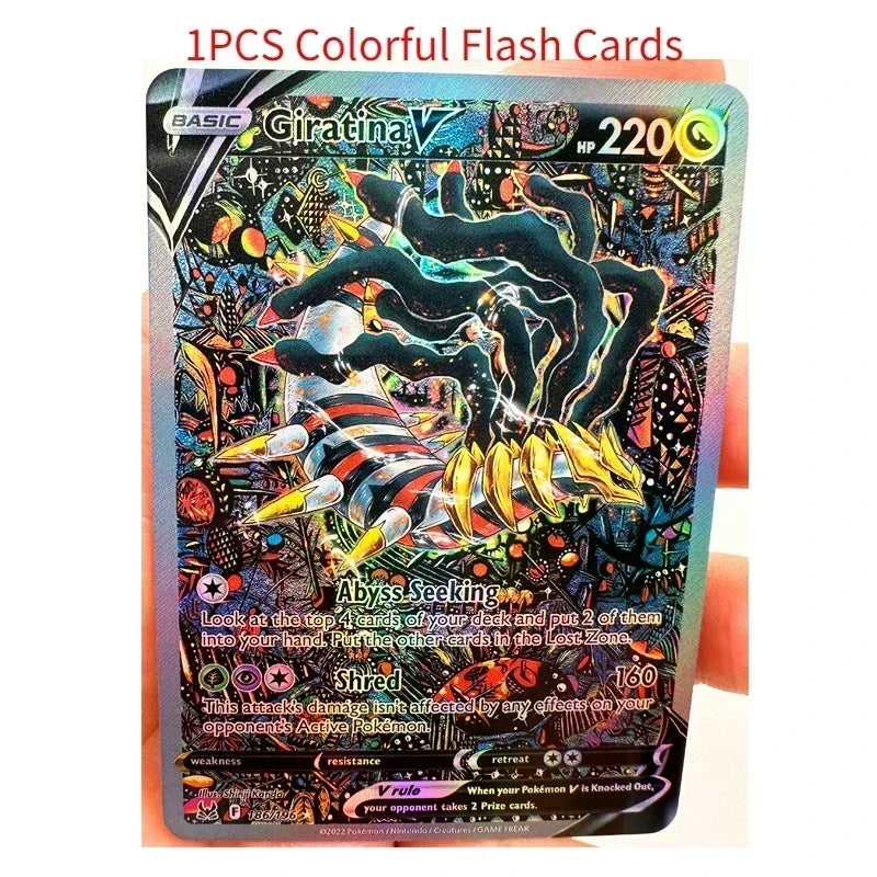 PTCG Pokemon Vmax Charizard Rayquaza Umbreon Toys Hobbies Hobby Collectibles Game Collection Anime Cards