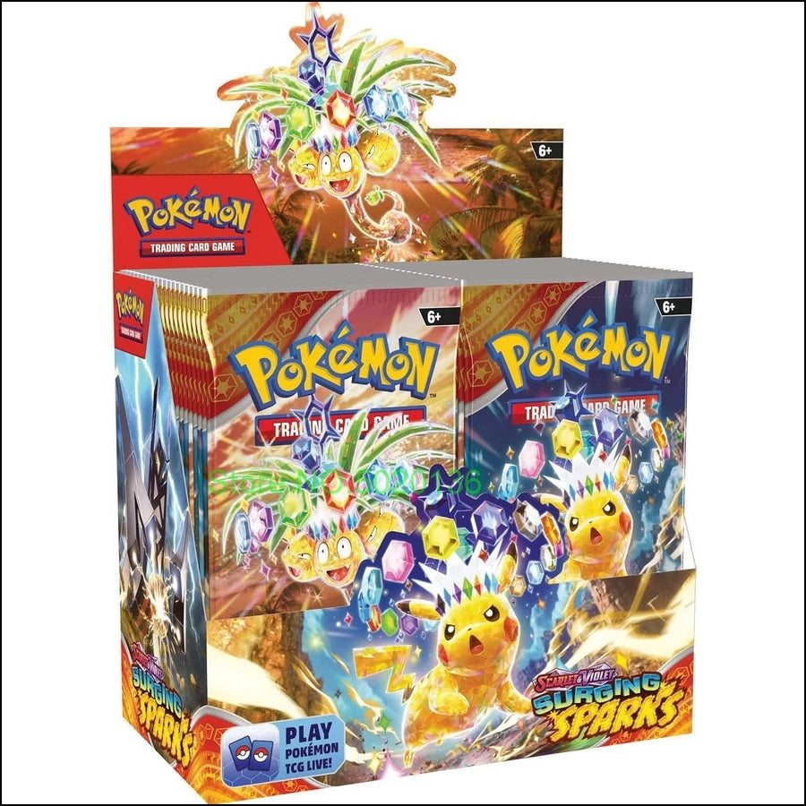 Surging Sparks Pokemon Stellar Crown Obsidian Flames Paradox Rift Lost Origin Trading Card Game Evolutions Booster Collecting