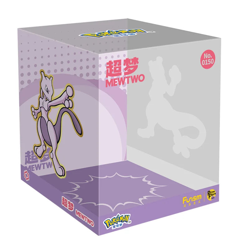 Anime Pokemon Cool Mewtwo Action Figures Collect Model Ornaments Kids Toys Birthday Gift