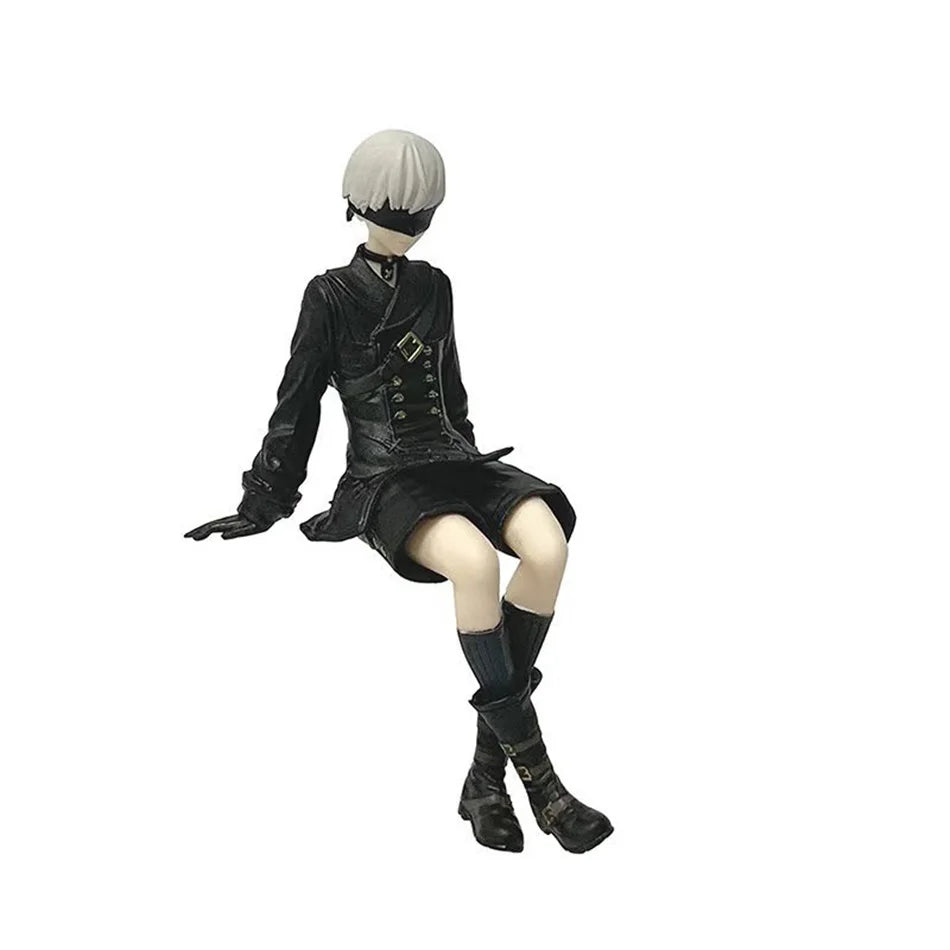 15Cm Anime  Nier:automata Ver1.1A 2B Yorha No. 2 Type B Premium Chokonose Figure PVC Model Collectible Toys