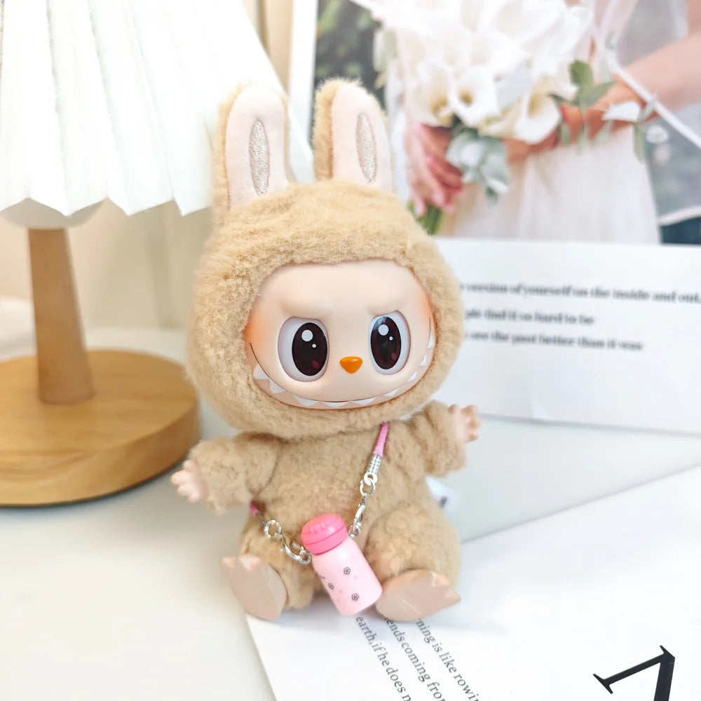 Labbubu Clothes Labubu Doll Accessories Kawaii Jewelry Cute Doll Ornament Christmas Gift Creative Labubu Keyring Kids Toys