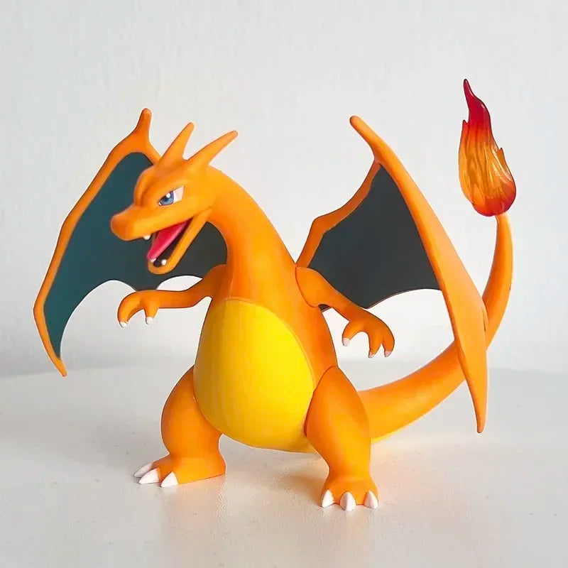 10cm Pokemon Anime Charizard Action Figures Pocket Monster Model Doll Collectible Cartoon Charmander