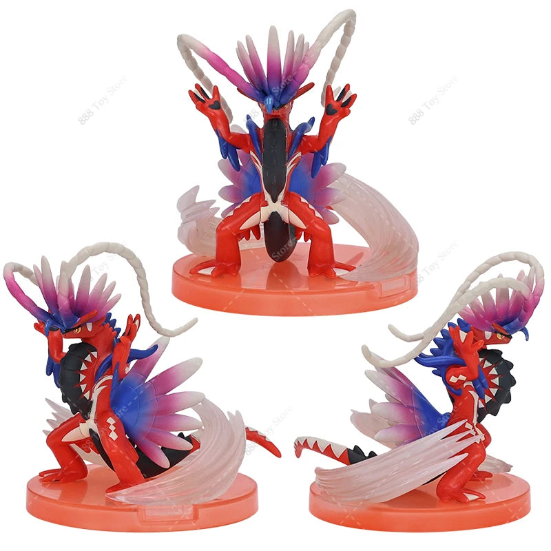 12cm Pokemon Figure Koraidon Miraidon Scarlet and Violet Collection Figurine Toys PVC Action Model Series Dolls Peripherals Gift