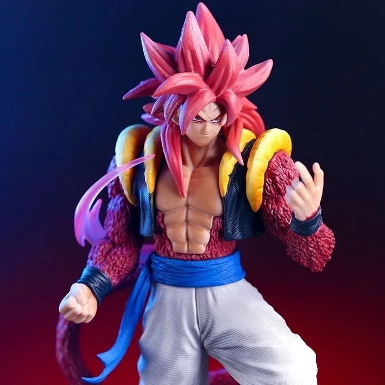 30cm/11.8in Anime Dragon Ball Z  Action Super Saiyan 4 Gogeta PVC Action Figures Collection Model Toys Gifts