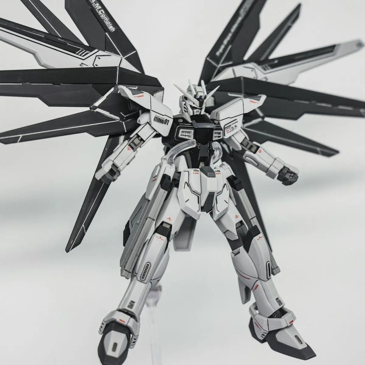 JMS HG 1/144 ZGMF-X10A Freedom Assembled Model Kit Blue Cherry Unstarted Colors Fixed Version Collectible Model Ornament Gift