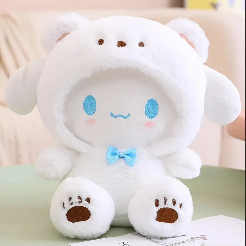 Sanrio Plushie Hello Kitty Plush Toy Sponge Bob Plush Stuffed Cute Cartoon Doll Pillow Anime Home Deco Birthday Christmas Gift