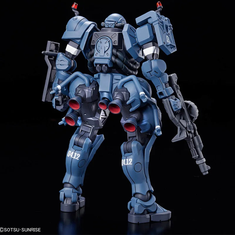 Bandai HG 1/144 HGUC Gundam Gquuuuuux POLICE ZAKU Model Kit Anime Fighter Assembly Model Anime Action Figure Toy Gift for kid